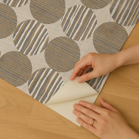 Designs Direct Horizon Circles Peel & Stick Wallpaper